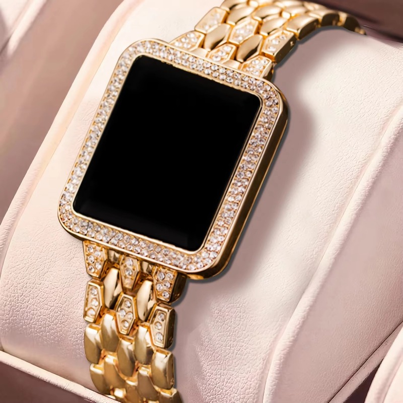 Women Accessories Display - Luxury Diamond Digital Watches for Woman