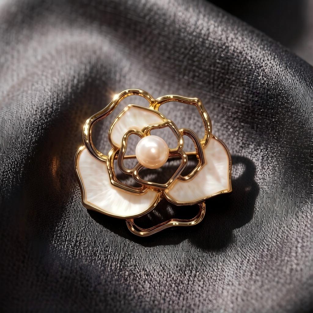 Brooch Pin Gold - 