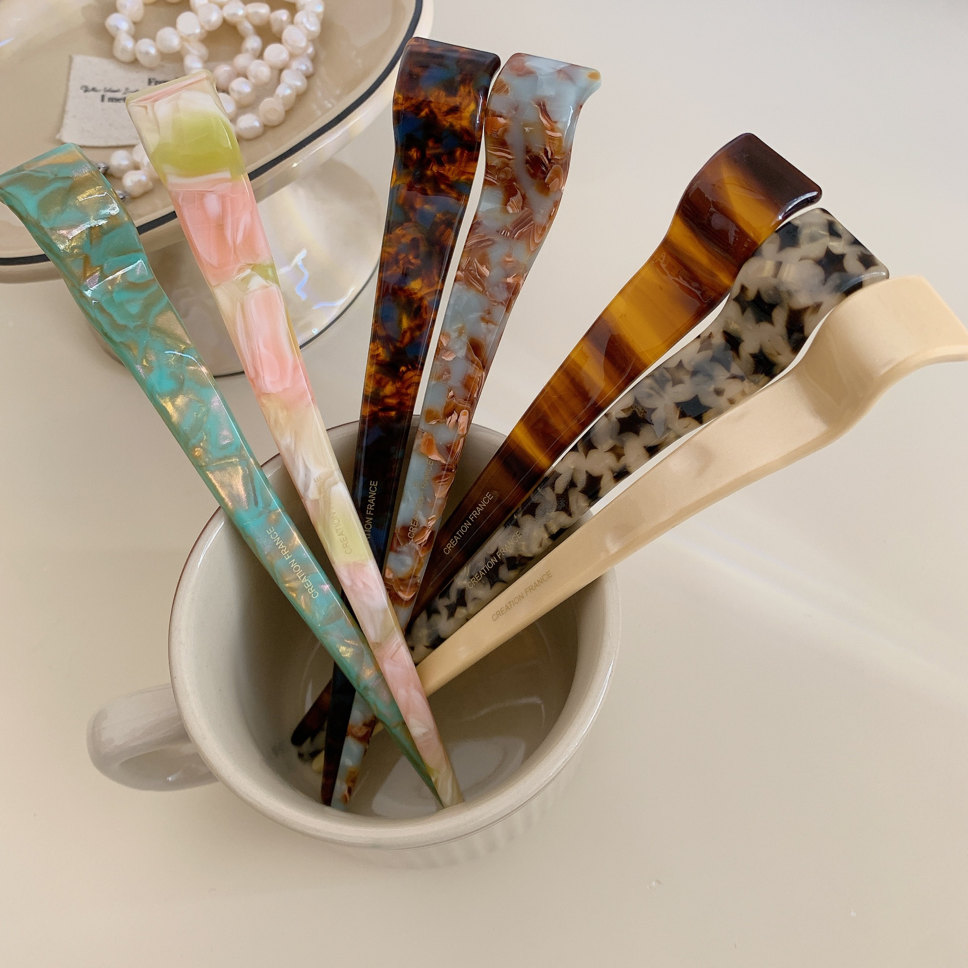 Women'S Accessories Designer - Korean New Design Retro 18cm Long