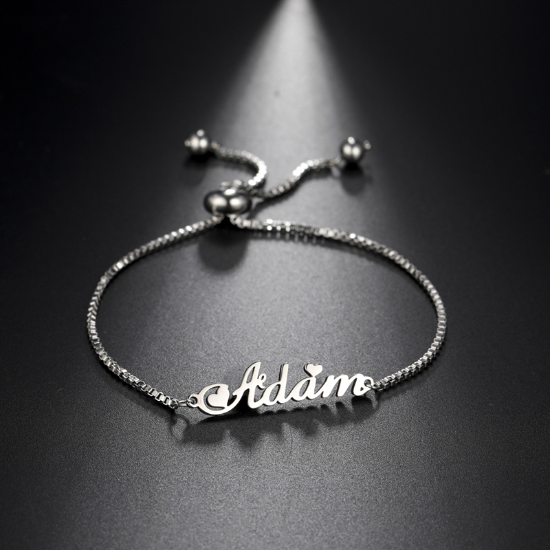 Couple Personalized Name Brace - Women Accessories Gift Box บทวิจารณ์และราคา