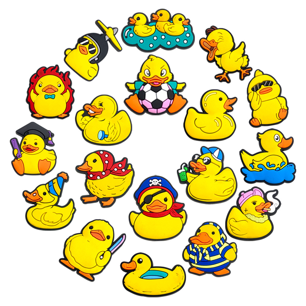 New Yellow Duck Shoe Charms Pi - Women'S Accessories For Crocs บทวิจารณ์และราคา