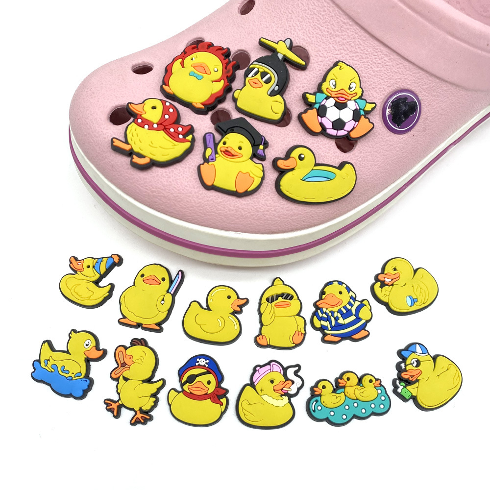 New Yellow Duck Shoe Charms Pi - Women'S Accessories For Crocs บทวิจารณ์และราคา