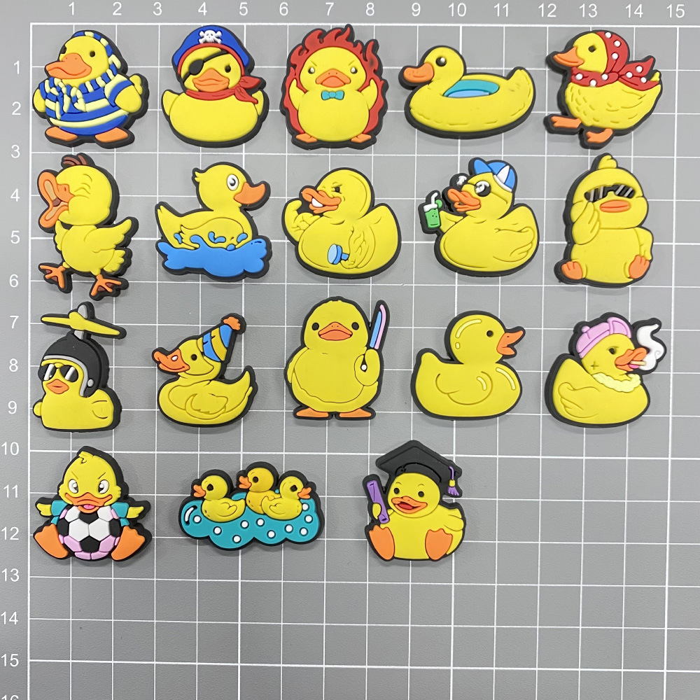 New Yellow Duck Shoe Charms Pi - Women'S Accessories For Crocs บทวิจารณ์และราคา