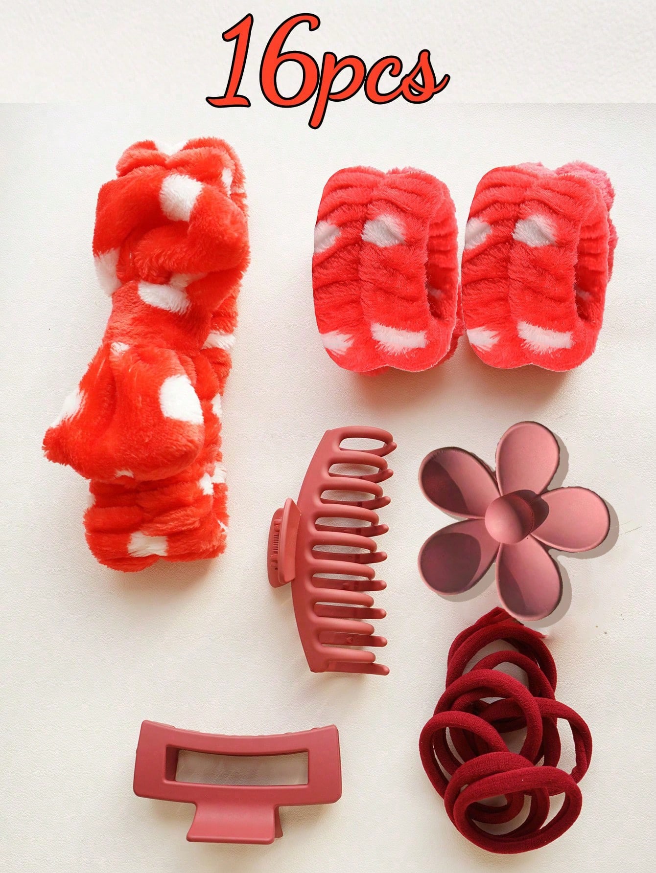 16pcs Women Hair Accessories S - Hair Claw Clip Set บทวิจารณ์และราคา