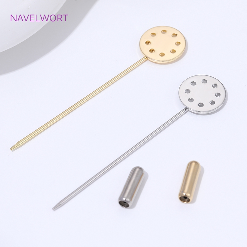 14K Gold Plated Long Brooch Sa - Brooch Pin Gold บทวิจารณ์และราคา