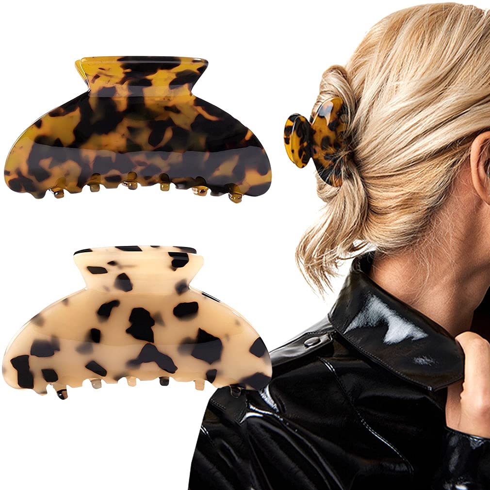 2PCS Hair Claw Banana Clips Fr - Women'S Accessories Designer บทวิจารณ์และราคา