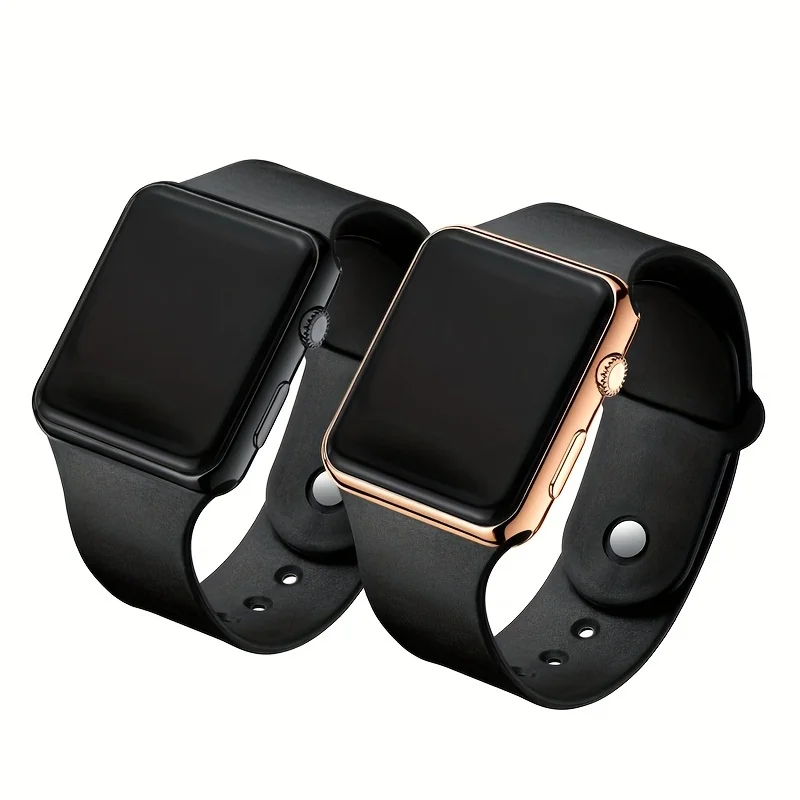2pcs Couples Watch LED Display - Women Accessories Display บทวิจารณ์และราคา