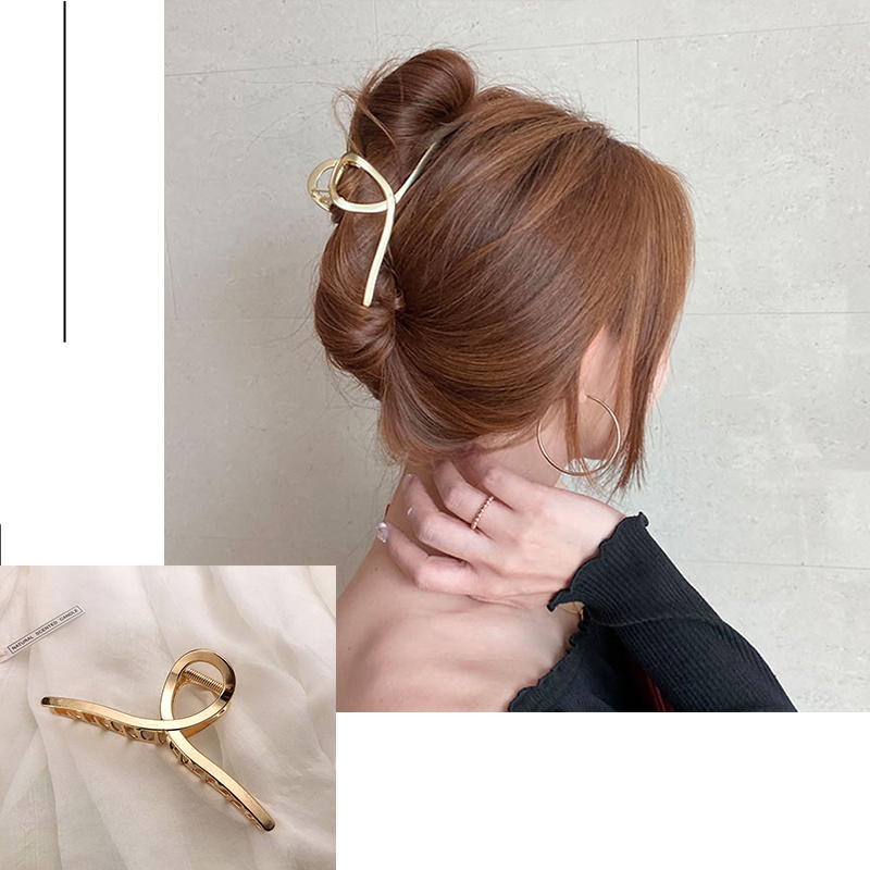 Fashion Metal Hair Claw For Wo - Hair Claw Clip Set บทวิจารณ์และราคา