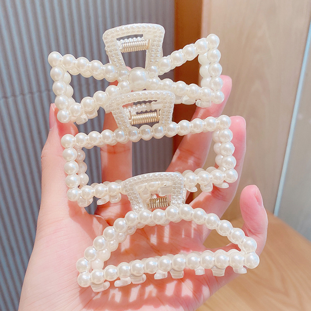 Elegant Imitation Pearl Hair C - Women Accessories Online บทวิจารณ์และราคา