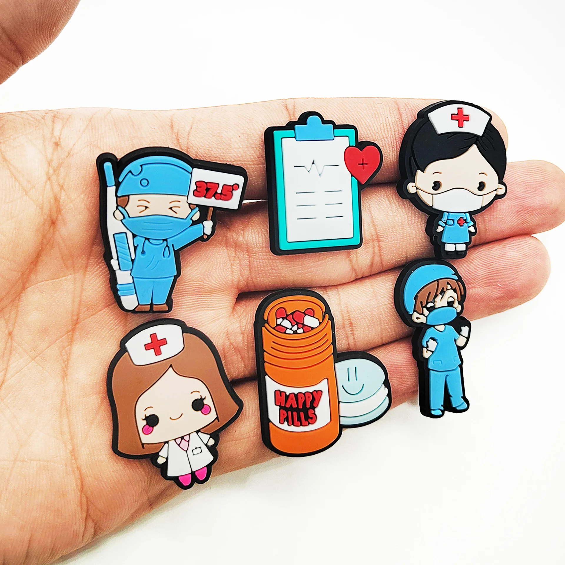 New 1pcs PVC Shoe Charms for C - Women'S Accessories For Crocs บทวิจารณ์และราคา