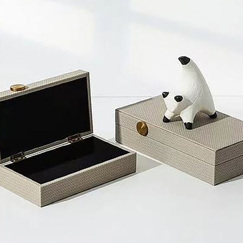 Small Leather Jewelry Box for  - Women Accessories Display บทวิจารณ์และราคา