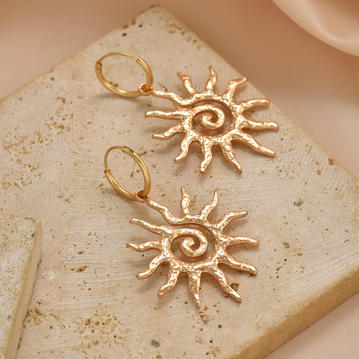Sunflower Earrings Light Luxur - Women'S Accessories Online Shopping บทวิจารณ์และราคา