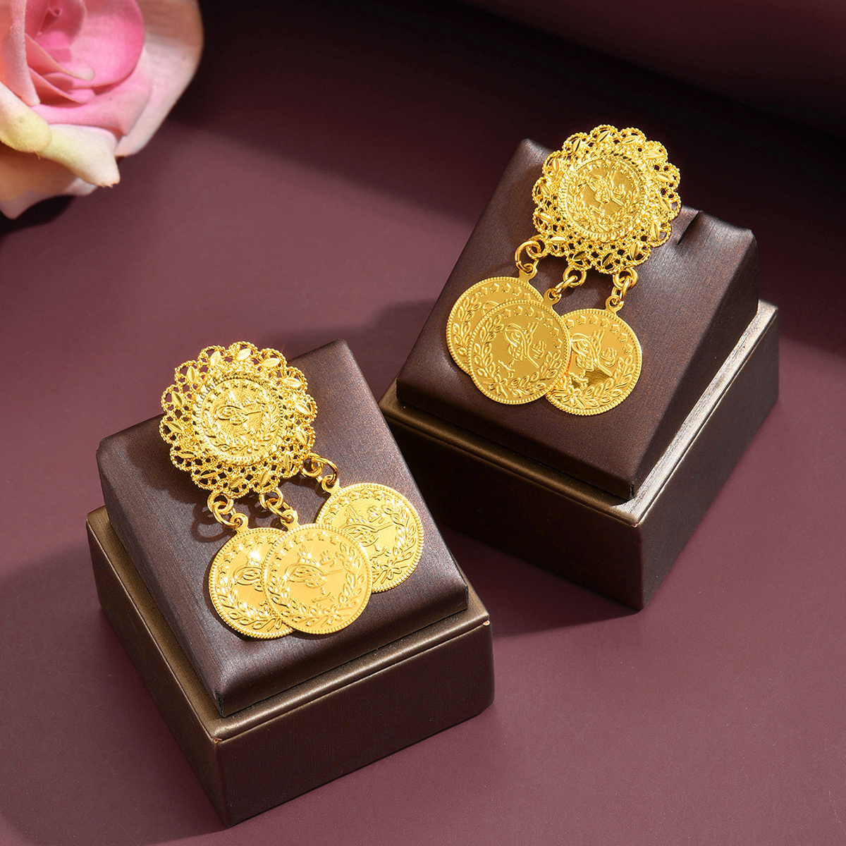 Luxury Gold-Plated Bride Brooc - Brooch Pin Gold บทวิจารณ์และราคา