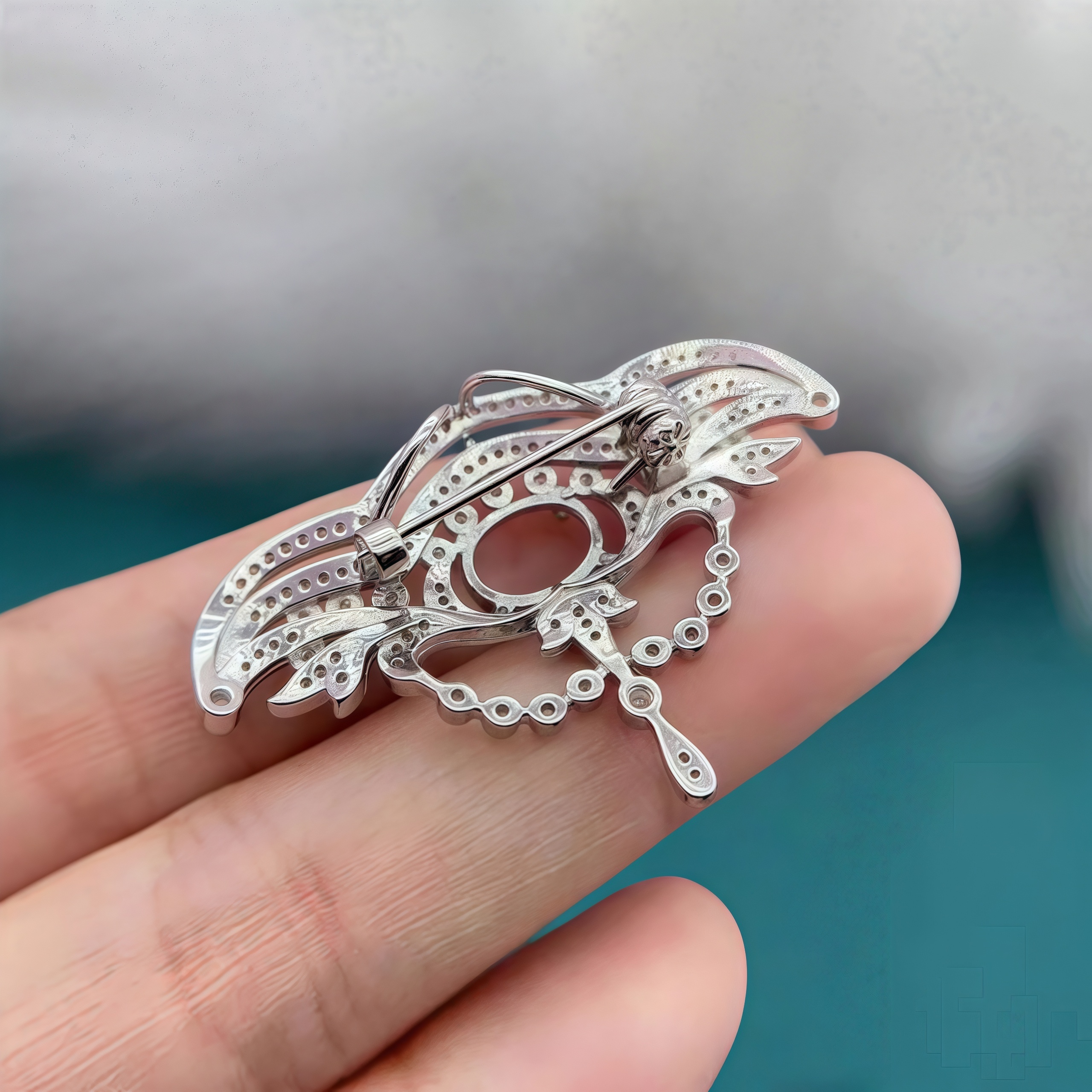 L S925 Sterling Silver Brooch  - Women'S Accessories Designer บทวิจารณ์และราคา