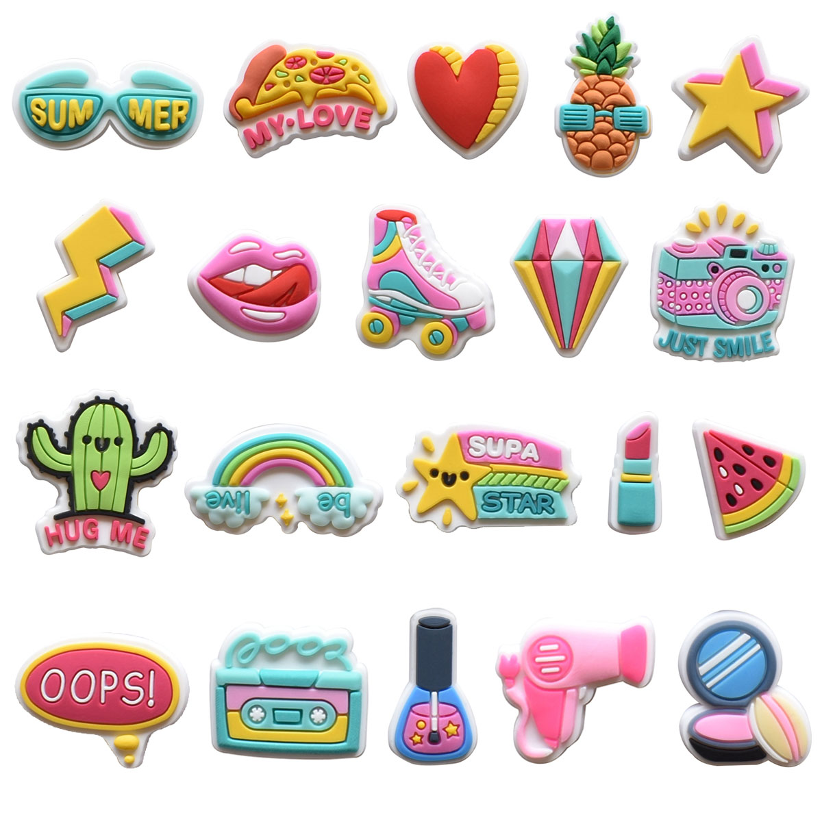 Hot Sales 1Pcs Cute Makeup Sho - Women'S Accessories For Crocs บทวิจารณ์และราคา