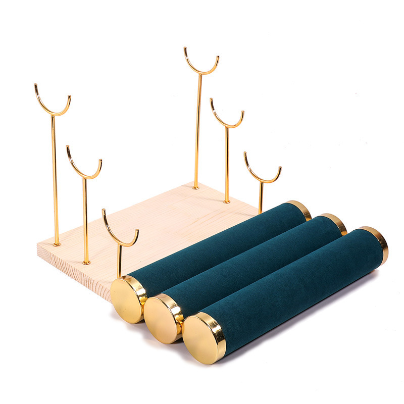 1/3-Layer Jewelry Rack Wooden  - Women Accessories Display บทวิจารณ์และราคา