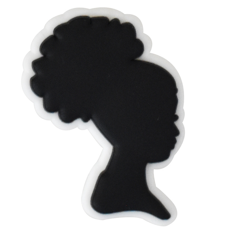 Black Girl Shoe Charms for Cro - Women'S Accessories For Crocs บทวิจารณ์และราคา