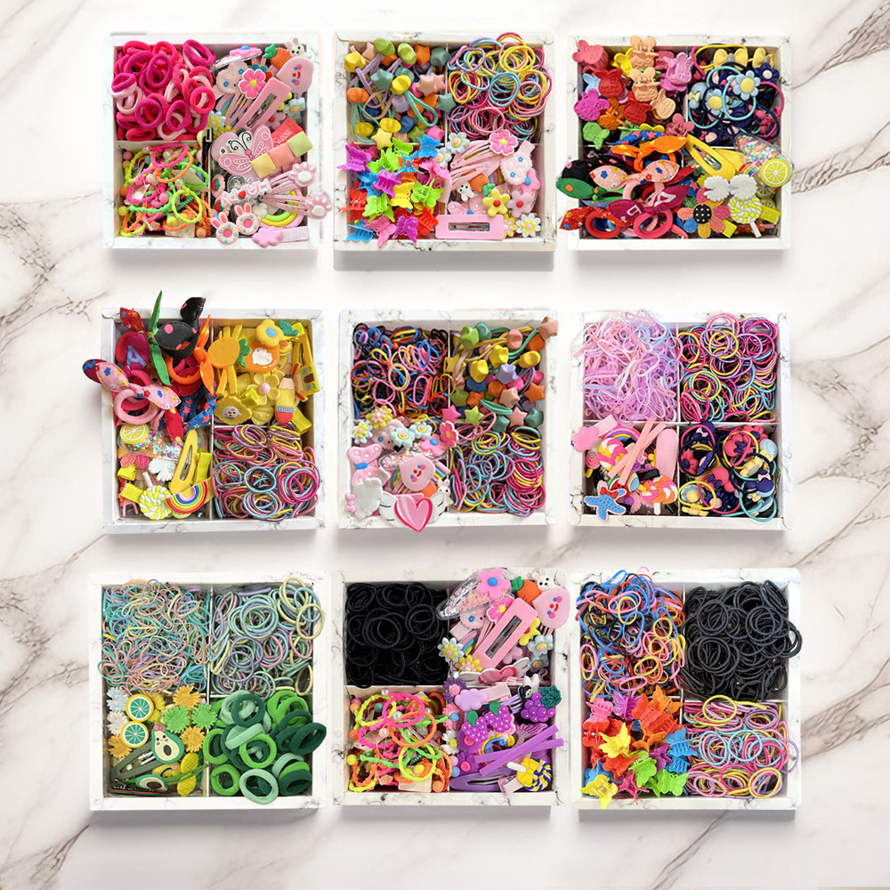 Cute Hair Accessories Set for  - Women Accessories Gift Box บทวิจารณ์และราคา