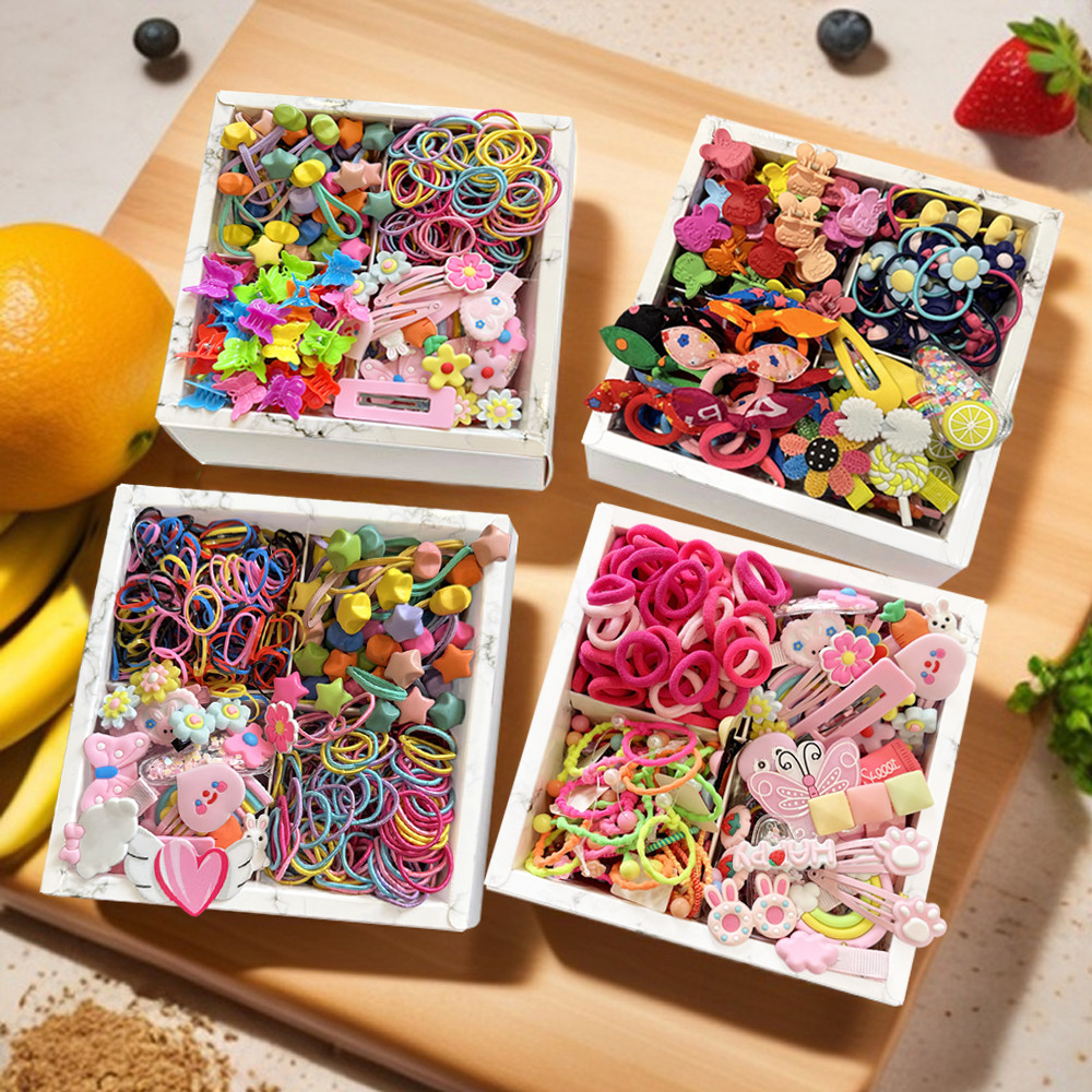 Cute Hair Accessories Set for  - Women Accessories Gift Box บทวิจารณ์และราคา