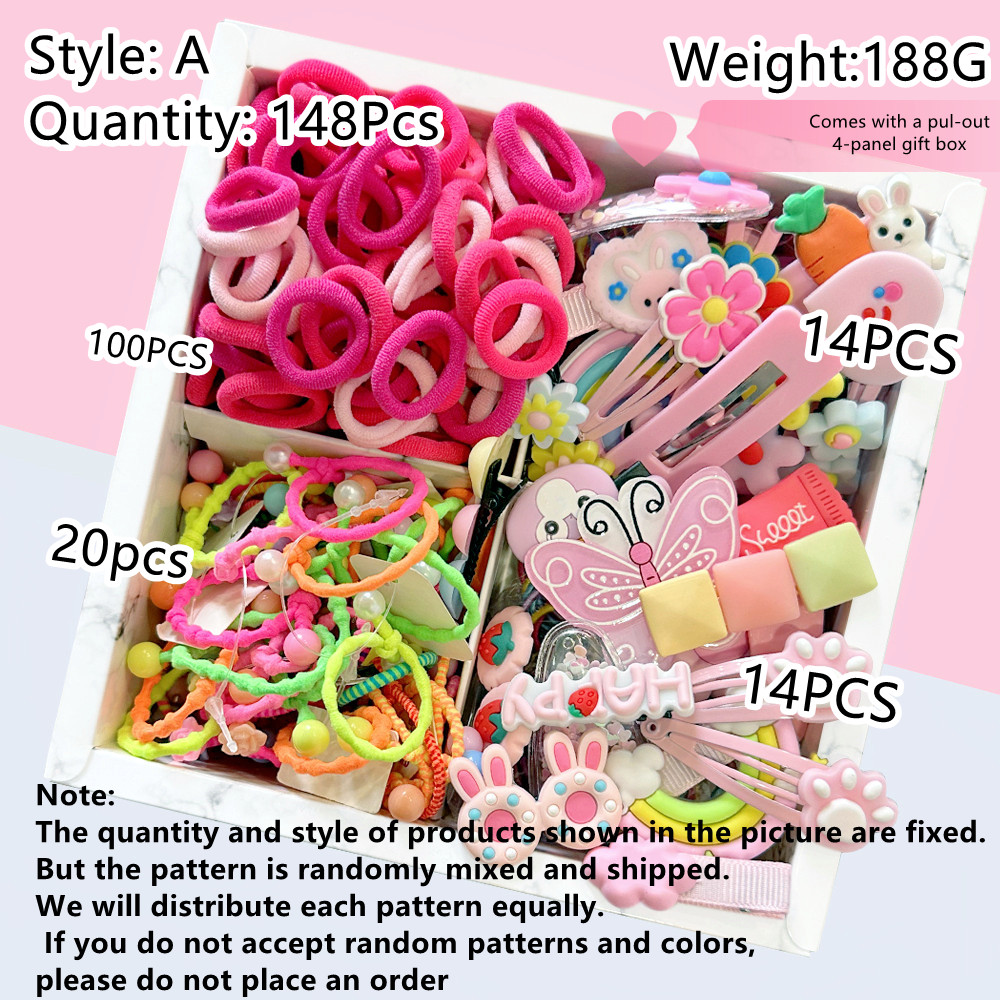 Cute Hair Accessories Set for  - Women Accessories Gift Box บทวิจารณ์และราคา