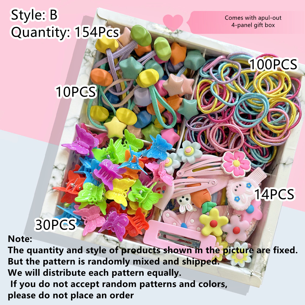 Cute Hair Accessories Set for  - Women Accessories Gift Box บทวิจารณ์และราคา