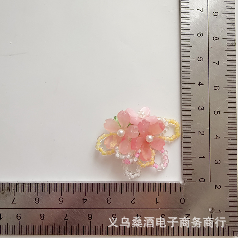 Upgraded 3D Beaded Begonia Flo - Women'S Accessories For Crocs บทวิจารณ์และราคา