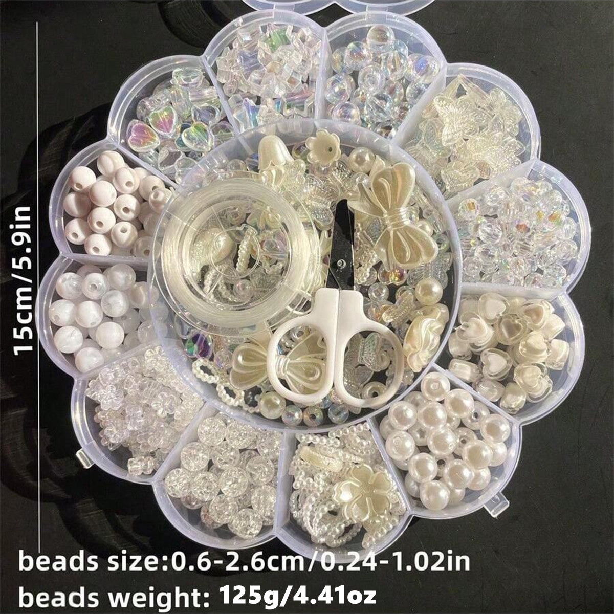 2Set/1Set 13 Grids Acrylic Flo - Women Accessories Gift Box บทวิจารณ์และราคา