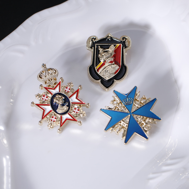 Wholesale of New Popular Metal - Brooch Pin Gold บทวิจารณ์และราคา