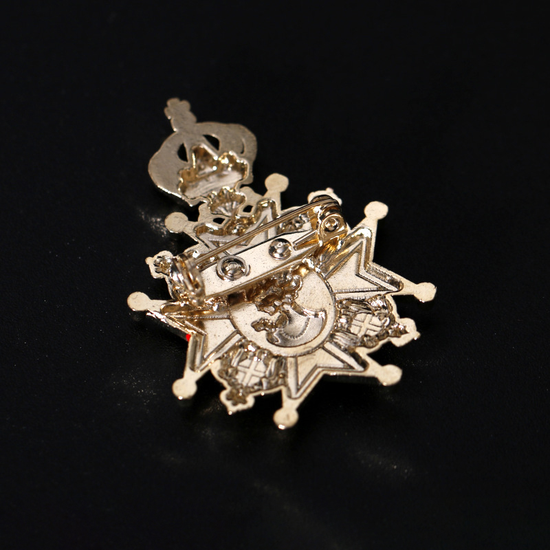 Wholesale of New Popular Metal - Brooch Pin Gold บทวิจารณ์และราคา