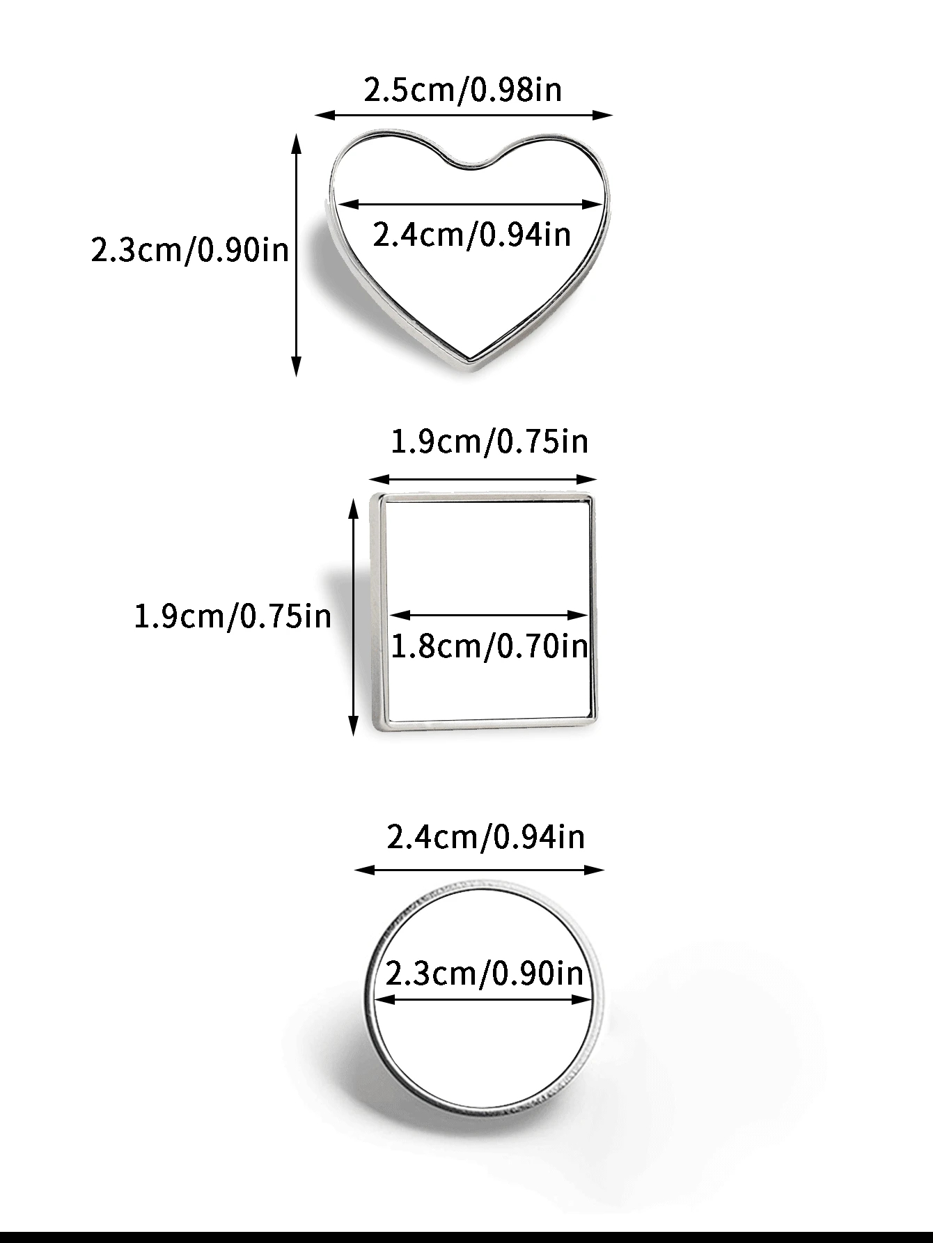 Custom Gold/Silver Metal Brooc - Brooch Pin Gold บทวิจารณ์และราคา