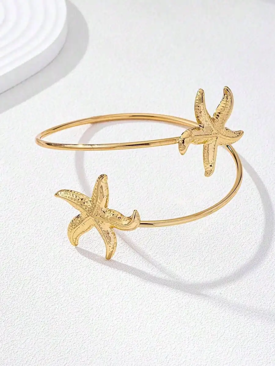1pc Fashionable Casual Starfis - Women Accessories Bracelet บทวิจารณ์และราคา