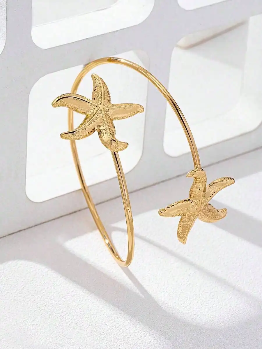 1pc Fashionable Casual Starfis - Women Accessories Bracelet บทวิจารณ์และราคา