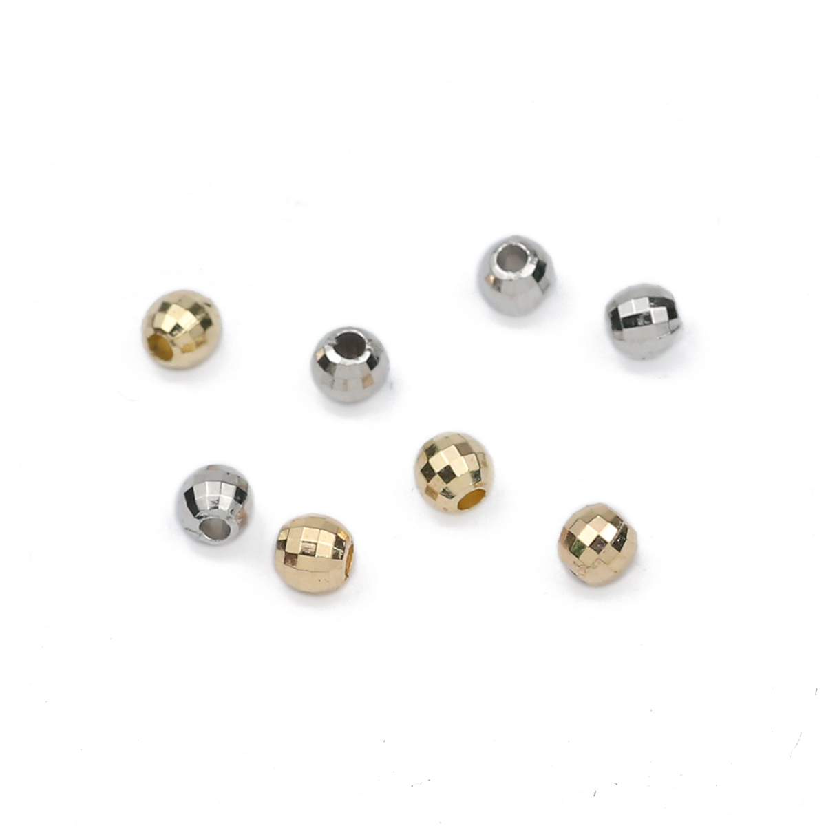 200PCS 4MM faceted round Loose - Women Accessories Gift Box บทวิจารณ์และราคา