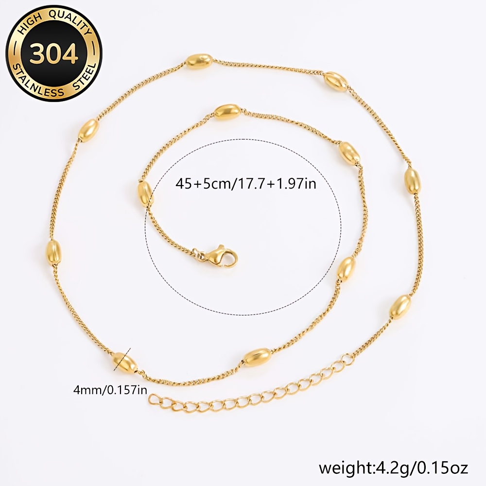 1PCS/5PCS high-quality stainle - Women Accessories Chain บทวิจารณ์และราคา