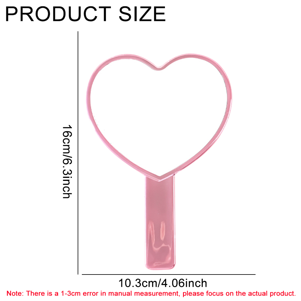 1pc Handheld Makeup Mirror Ele - Women Accessories Online บทวิจารณ์และราคา