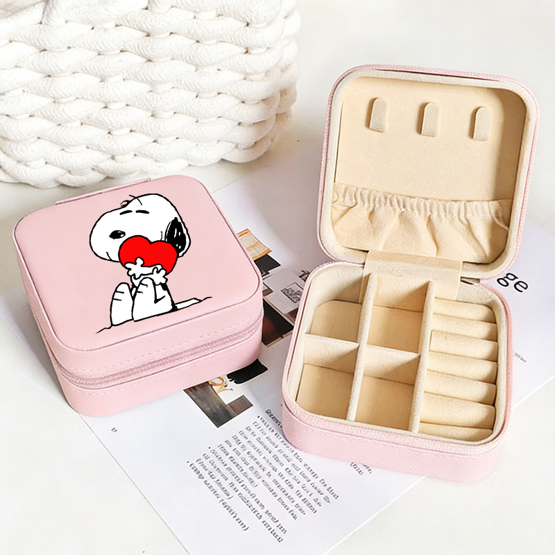 Snoopys Portable Jewelry Stora - Women Accessories Gift Box บทวิจารณ์และราคา