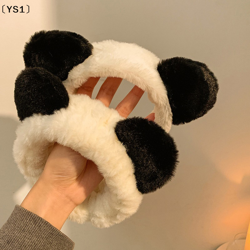〔YS1〕Plush Headband Panda Ears - Women Accessories Online บทวิจารณ์และราคา