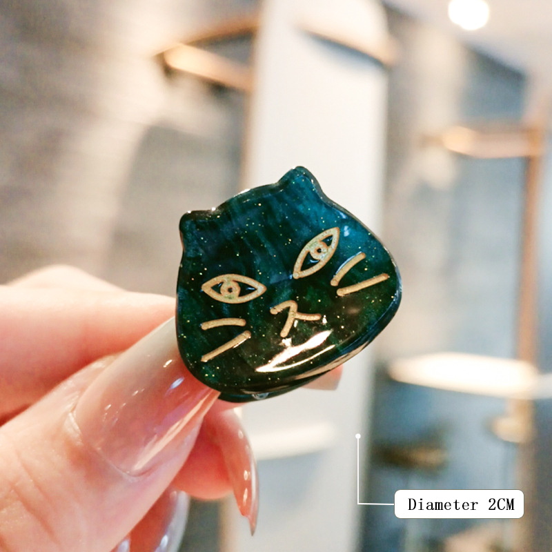New Cute Cat Small Hair Clip f - Hair Claw Clip Set บทวิจารณ์และราคา