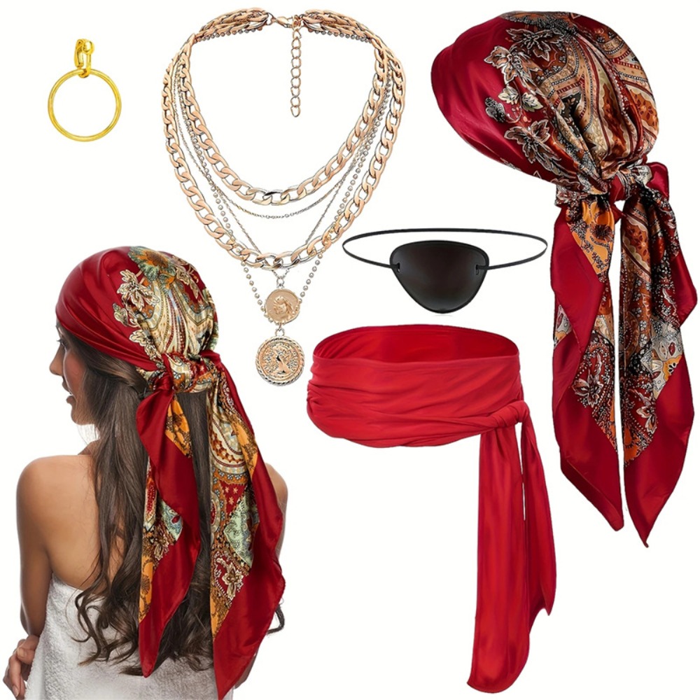 Pirate Costume Accessory Set 5 - Women Accessories Bracelet บทวิจารณ์และราคา