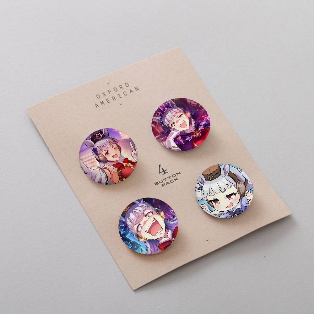 Gold Ship Umamusume P-PrettyDe - Brooch Pin Gold บทวิจารณ์และราคา