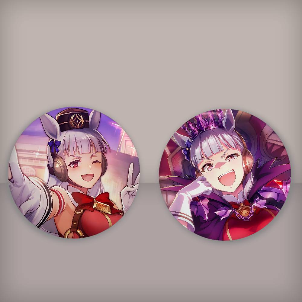Gold Ship Umamusume P-PrettyDe - Brooch Pin Gold บทวิจารณ์และราคา