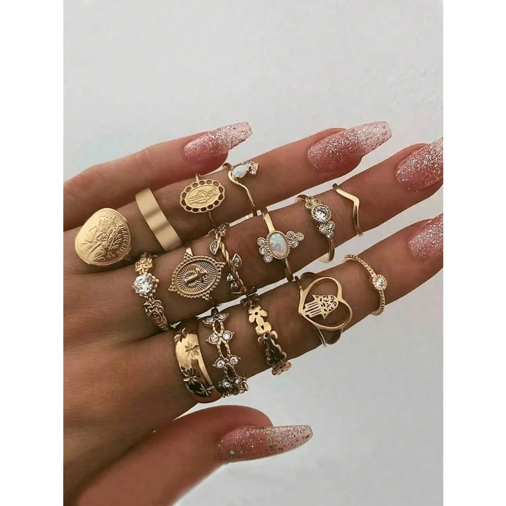 30Pcs Dainty Pattern Hair Ring - Women'S Accessories Designer บทวิจารณ์และราคา