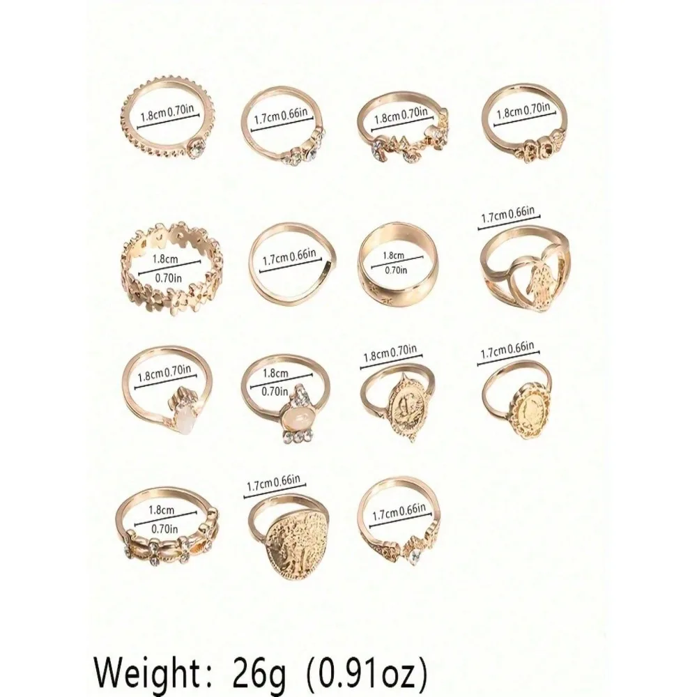 30Pcs Dainty Pattern Hair Ring - Women'S Accessories Designer บทวิจารณ์และราคา