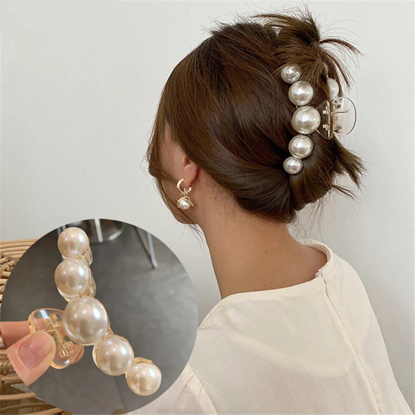 Elegant Hyperbole Big Pearls A - Women Accessories Online บทวิจารณ์และราคา