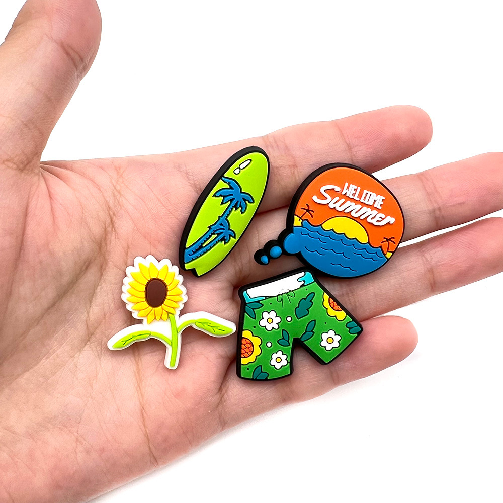 Summer Beach Coco Shoe Charms  - Women'S Accessories For Crocs บทวิจารณ์และราคา