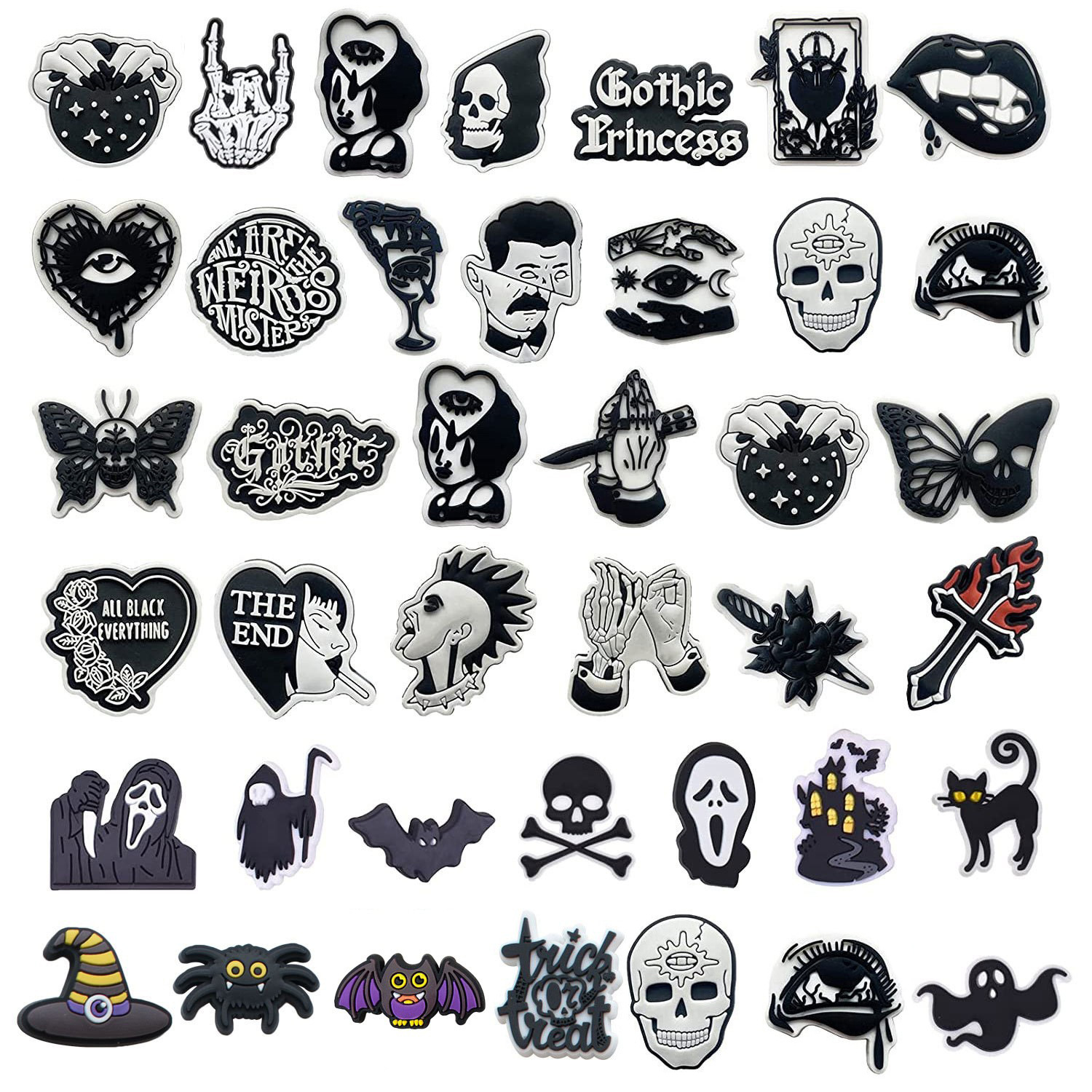 Horror Halloween Shoe Charms f - Women'S Accessories For Crocs บทวิจารณ์และราคา