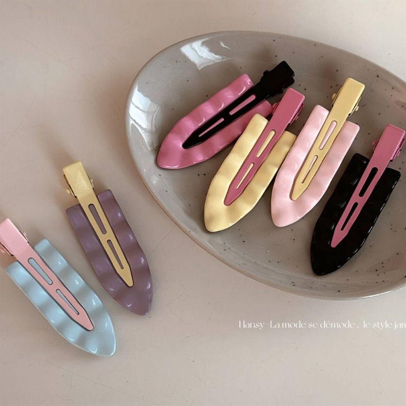 Korean Macaron Metal Wave Supe - Women Accessories Online บทวิจารณ์และราคา
