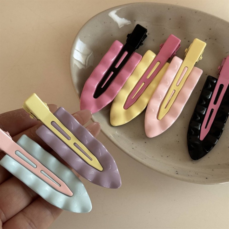 Korean Macaron Metal Wave Supe - Women Accessories Online บทวิจารณ์และราคา