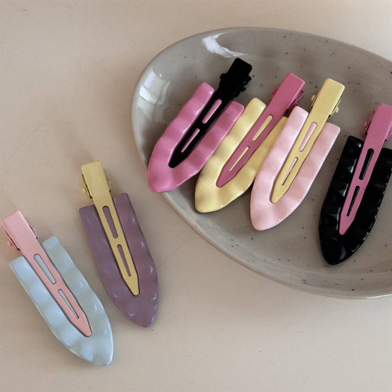 Korean Macaron Metal Wave Supe - Women Accessories Online บทวิจารณ์และราคา