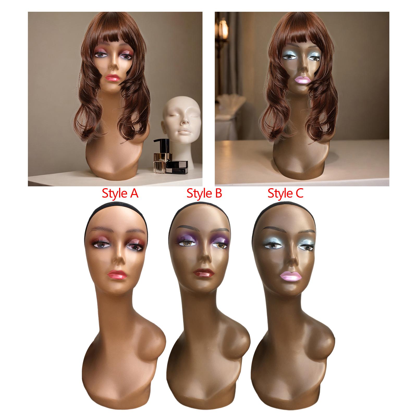 Woman Mannequin Head with Shou - Women Accessories Display บทวิจารณ์และราคา
